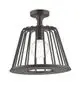 AXOR-HG-AXOR-LampShower-Nendo-LampShower-275-1jet-mit-Deckenanschluss-Brushed-Black-Chrome-26032340 gallery number 1